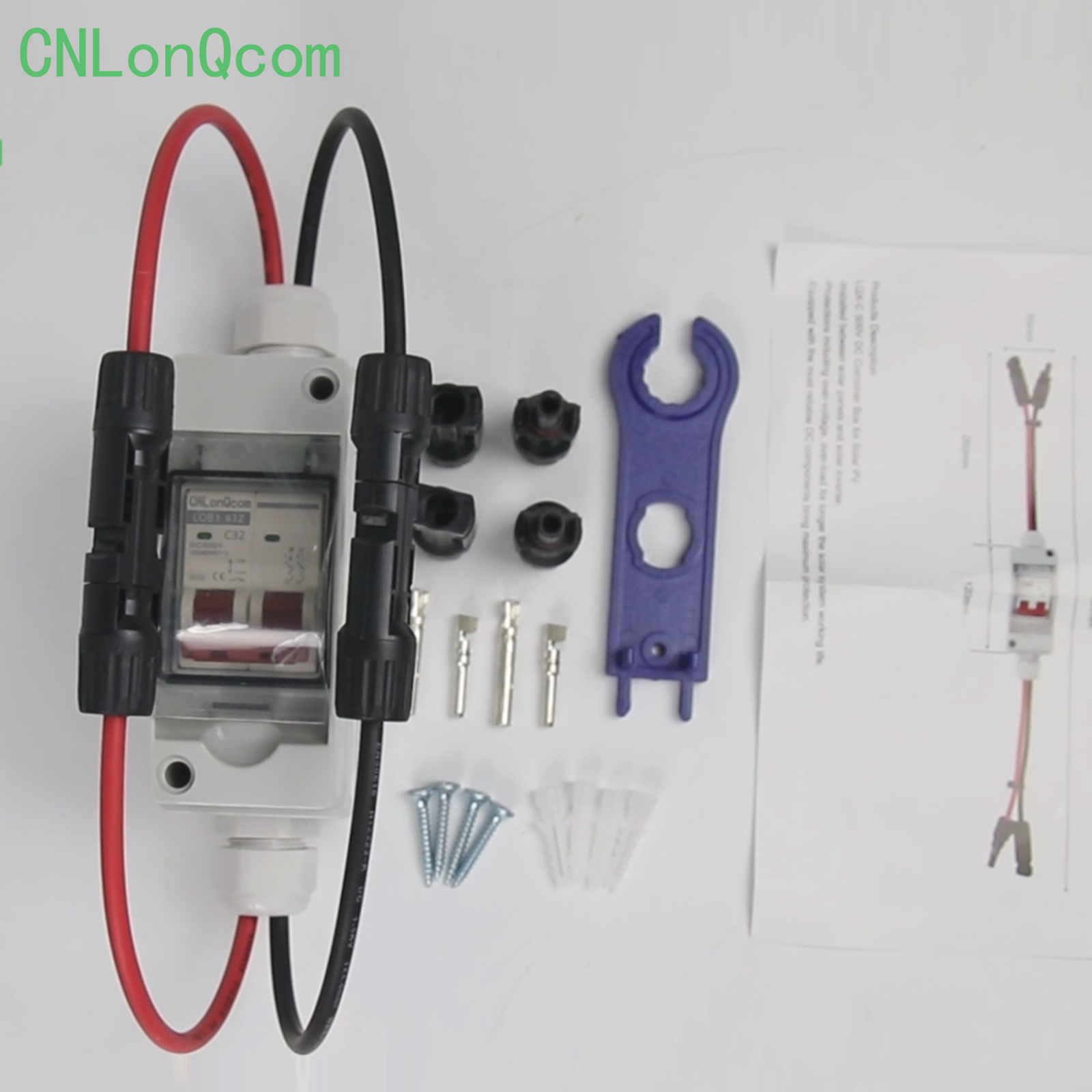 CNLonQcom lancerer LQX-C Solar DC Breaker Box