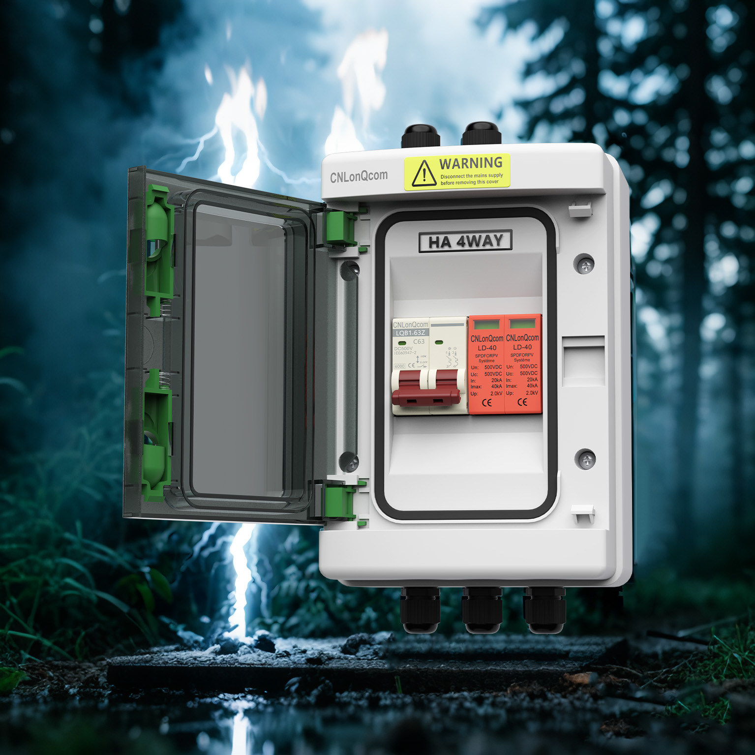 LQX-DC500V-1-1 PV Combiner Box teknisk hvidbog